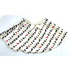 Gymboree Girls City Sidewalk Kitty Cat Pink Black Twirl Skirt Satin Size 6